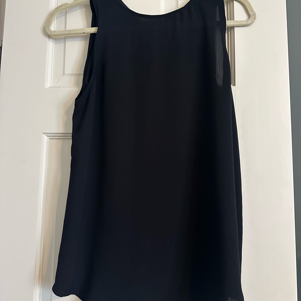 Elegant Black Sleeveless Top